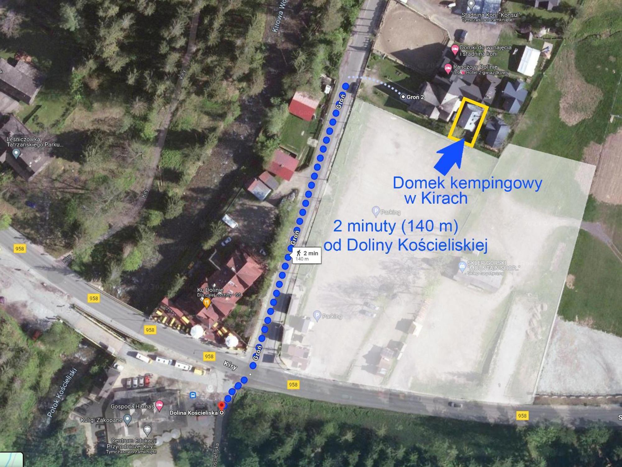 Domek Kempingowy W Kirach Kościelisko Kültér fotó